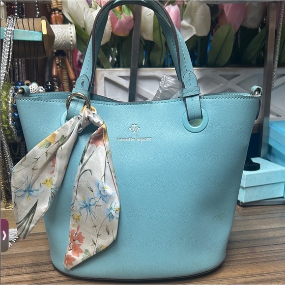 Nanette Lepore Light Blue Tote - Picture 2 of 7